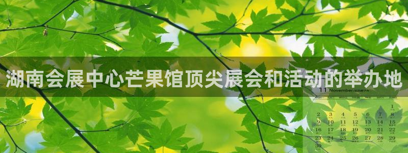 果博公司客服电话多少：湖南会展中心芒果馆顶尖展会和活动的举办地