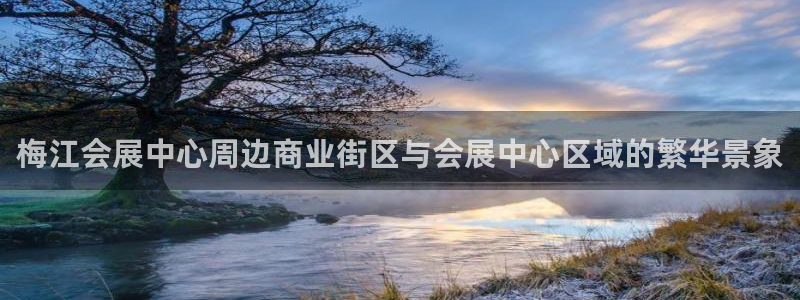 果博公司会员注册：梅江会展中心周边商业街区与会展中心区域的繁华景象