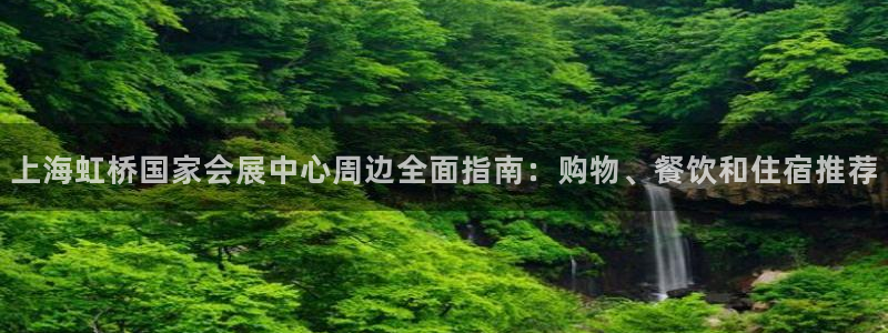 果博注册平台：上海虹桥国家会展中心周边全面指南：购物、餐饮和住宿推荐
