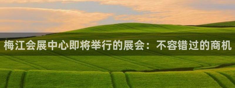 果博平台苹果电脑怎么下载：梅江会展中心即将举行的展会：不容错过的商机