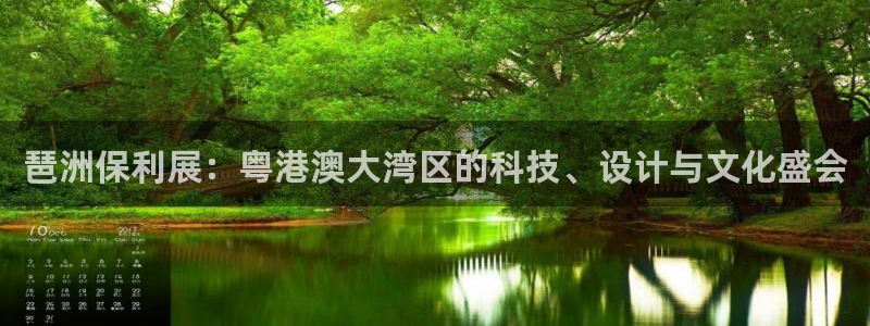 果博注册平台怎么注册的：琶洲保利展：粤港澳大湾区的